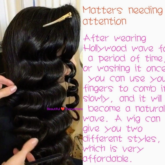 Human Hair Lace Wig - Picture 8 of 9